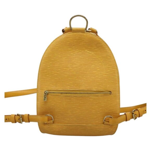 LOUIS VUITTON Epi Mabillon Backpack Yellow - Picture 2 of 15